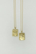 🧡 Reversible Zodiac Necklace 🧡 - Qu!rk Boutique