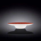 Red Porcelain Deep Soup or Salad Plate 10.5" inch | 8 Fl Oz | - Qu!rk Boutique