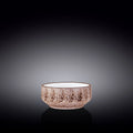 Artist-designed speckled ceramic bowl with gold accents, Qu!rk Boutique giftware