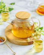 Thermo Glass Teapot 32 Fl Oz | High temperature and shock resistant - Qu!rk Boutique