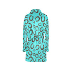 Turquoise Horseshoe Women's Western Bath Robe - Qu!rk Boutique