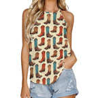 Baha Ranch Got My Boots Tank Top - Qu!rk Boutique