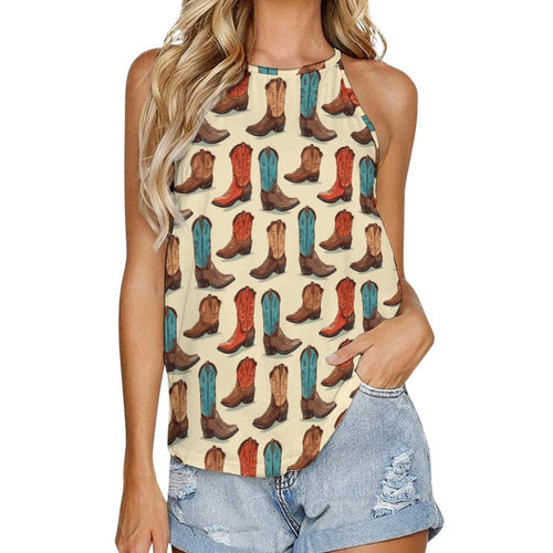 Baha Ranch Got My Boots Tank Top - Qu!rk Boutique