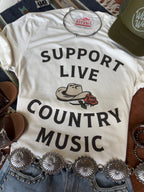 Live Country Music Graphic Tee - Qu!rk Boutique