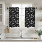Ranch Life Window Curtains 28"x40" (2-Piece) Made in America - Qu!rk Boutique