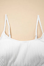 Textured Contrast Banding Bikini High Waist 2pcs Swimsuit - Qu!rk Boutique