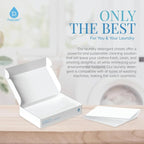 Natural Laundry Detergent Sheets, Eco Friendly– Fresh Linen Scent - Qu!rk Boutique