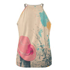 Baha Ranch Turquoise View Retro Pop Western Tank Top - Qu!rk Boutique
