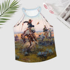 Baha Ranch Vintage Western Cowboy Women's Tank Top - Qu!rk Boutique