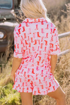 After The Summer Frolic- Rodeo Lounge Set - Qu!rk Boutique