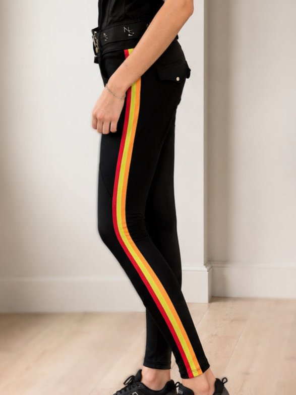 Neon Spur Fast Track Silicone Knee Patch Breeches