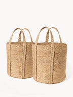 Kata Basket with handle - Natural - Qu!rk Boutique
