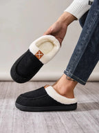 💙 Contrast Round Toe Flat Slippers - Qu!rk Boutique