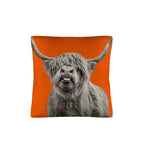 Silly HIghland Throw Pillow Case Made in America - Qu!rk Boutique