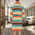 Baha Ranch Southwestern Serape Men's Bath Robe - Qu!rk Boutique