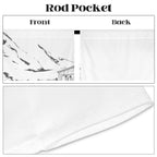 Cowboy Ranch Window Curtain 52"x63" Made in America - Qu!rk Boutique