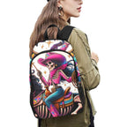 Skeleton Cowgirl Backpack - Qu!rk Boutique