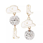 Queen of the Crowd- Cowgirl Earrings - Qu!rk Boutique