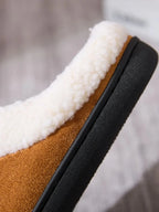 💙 Contrast Round Toe Flat Slippers - Qu!rk Boutique