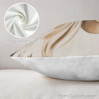 Baha Ranch Cowgirl Blonde Velvety Soft Throw Pillow Case Made in America - Qu!rk Boutique