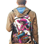 Skeleton Cowgirl Backpack - Qu!rk Boutique