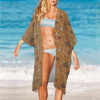 Baha Ranch Western Things Duster Kimono Coverup - Qu!rk Boutique