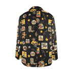 Baha Ranch Vintage Cowgirl Collage Western Blazer - Qu!rk Boutique