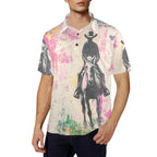 Baha Ranch Retro Pop Western Trail Ride Polo Shirt - Qu!rk Boutique