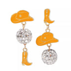 Queen of the Crowd- Cowgirl Earrings - Qu!rk Boutique