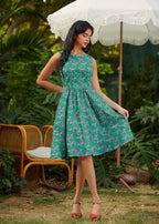 Leopard Vintage Dress - Qu!rk Boutique