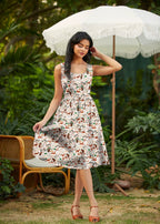 Campsite Fit & Flare Dress - Qu!rk Boutique