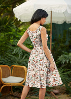 Campsite Fit & Flare Dress - Qu!rk Boutique