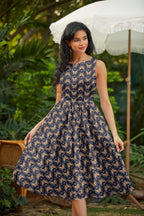 Moth Midi Dress - Qu!rk Boutique