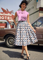Cowgirl Boots Doris Skirt - Qu!rk Boutique