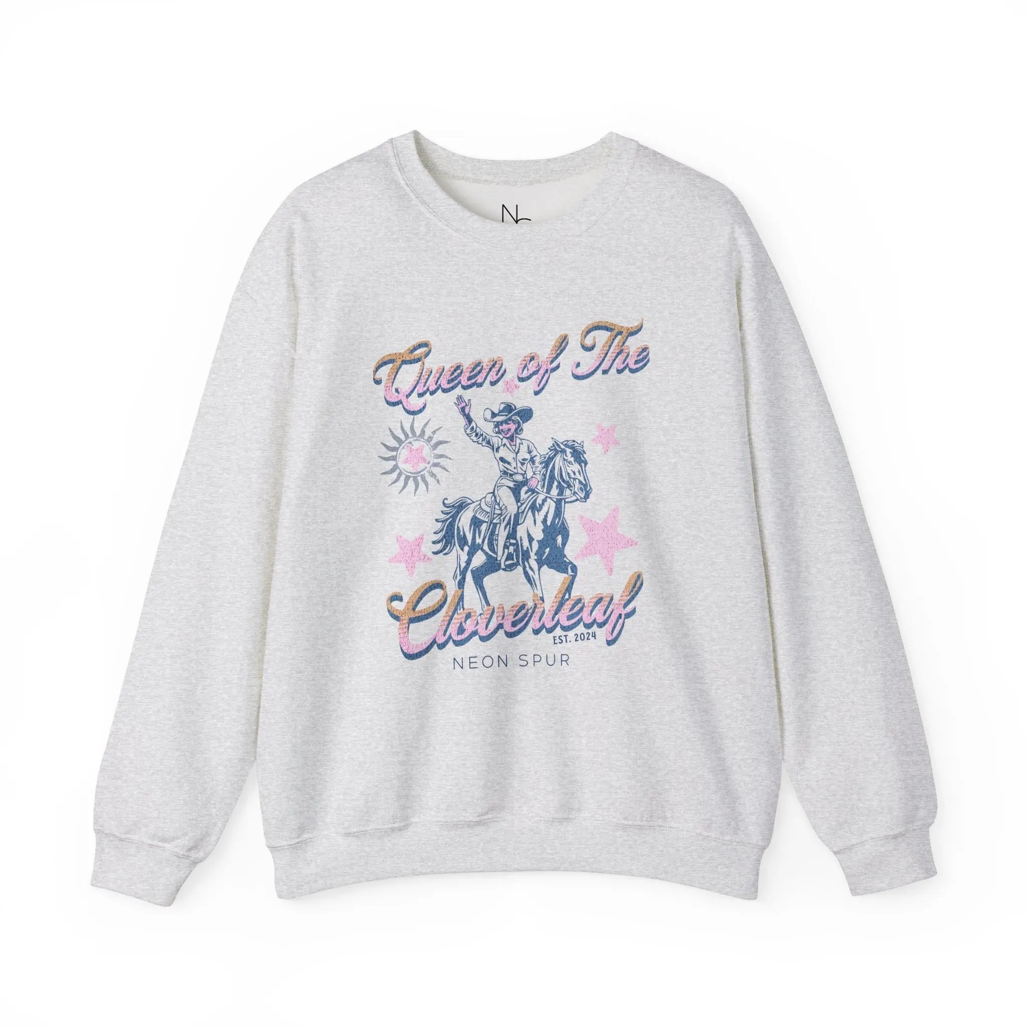 Queen of The Cloverleaf Crewneck Sweatshirt