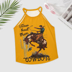 How Bout Them Cowboys Vintage Western Tank Top - Qu!rk Boutique