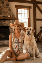 Baha Ranch Desert Rodeo Tankini & Boy Shorts Swim Set - Qu!rk Boutique
