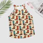 Baha Ranch Got My Boots Tank Top - Qu!rk Boutique