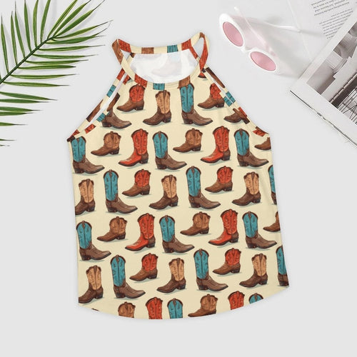 Baha Ranch Got My Boots Tank Top - Qu!rk Boutique