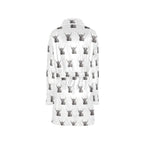 Silly Highland Cow Women's Western Bath Robe - Qu!rk Boutique