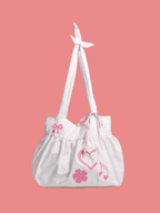 Polka Dot Heart Shoulder Bag - Qu!rk Boutique