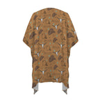 Baha Ranch Western Things Duster Kimono Coverup - Qu!rk Boutique