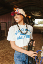 Really Busy Dilly Dallying Graphic Tee - Qu!rk Boutique