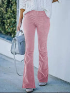 Corduroy Flare Pants - Qu!rk Boutique