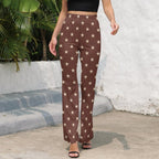 Baha Ranch Star Print Flare Pants - Qu!rk Boutique