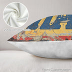 Baha Ranch YEEHAW Vintage Western Velvety Soft Pillow Case Made in America - Qu!rk Boutique