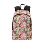 Vintage Cowgirl Collage Backpack - Qu!rk Boutique