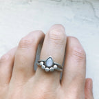 Moondrop Moonstone Ring - Qu!rk Boutique