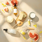 Citrus Care Package, Handmade Natural Bath and Body Holiday Spa Gift Box - Qu!rk Boutique