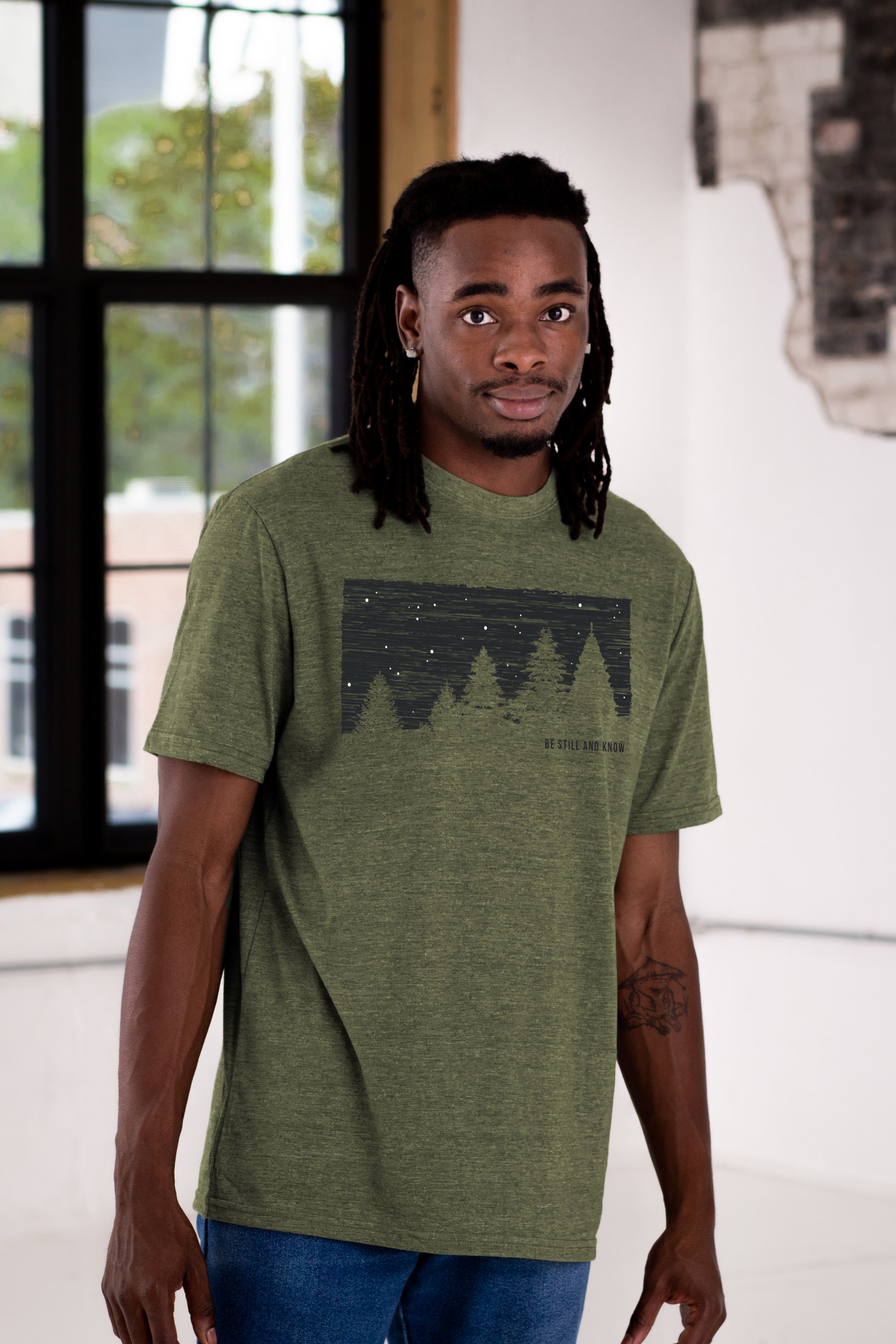 Be Still Unisex Eco-Triblend Tee
